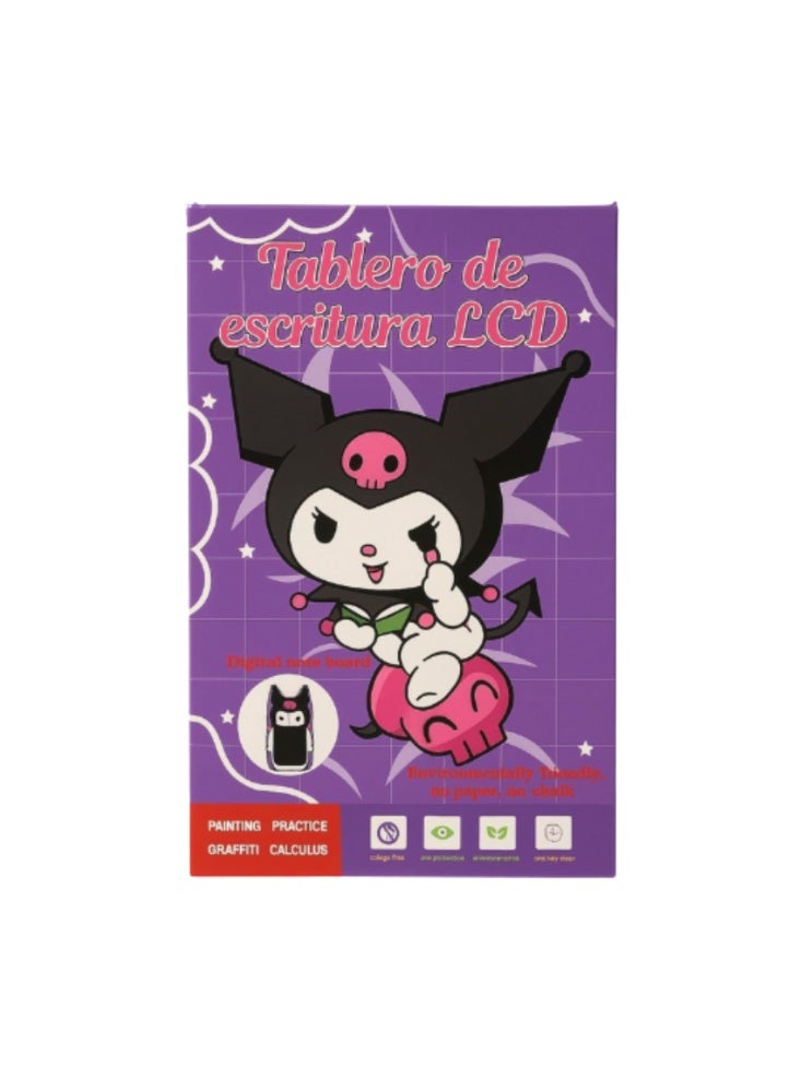 Kuromi Erasable Writing Tablet Educational Toys Gifts for Kids - Image 1