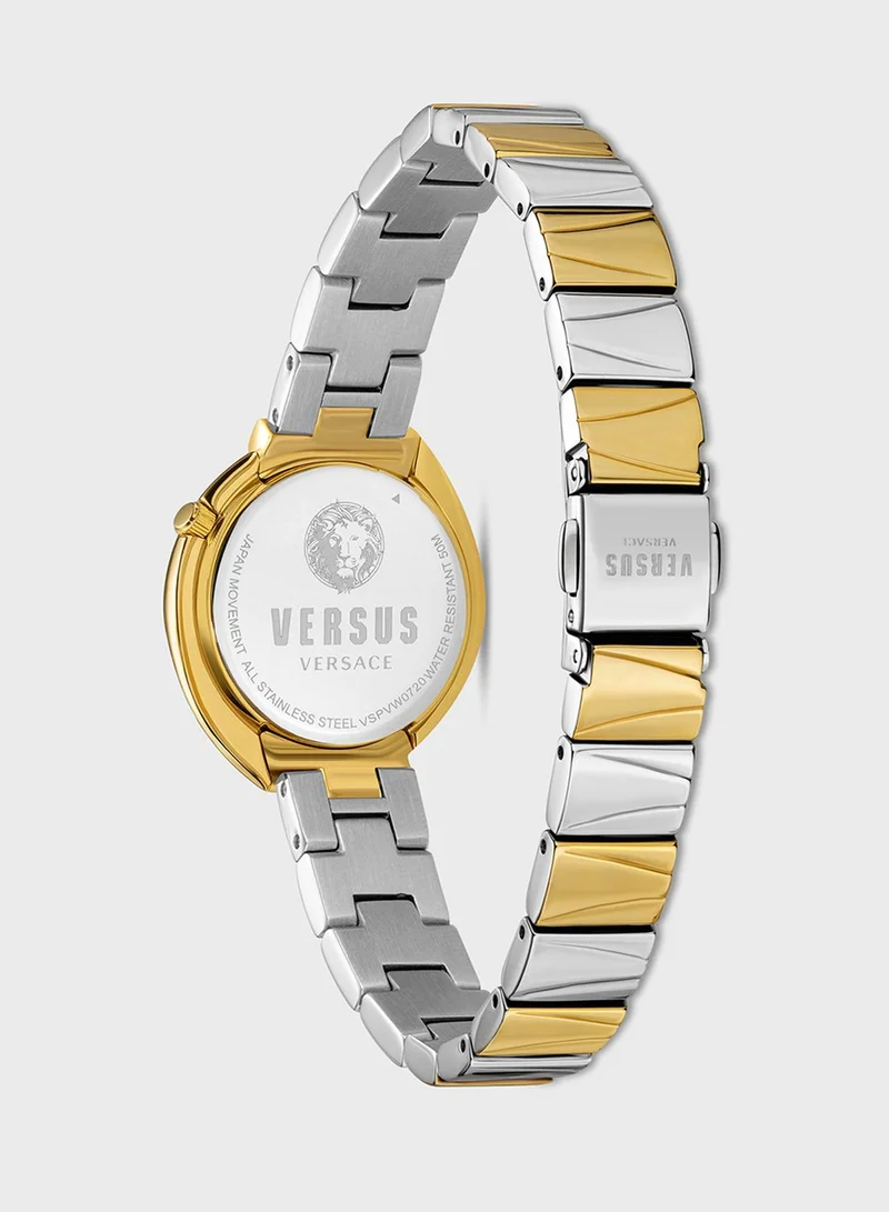 VERSUS VERSACE Steel Strap Analog Watch