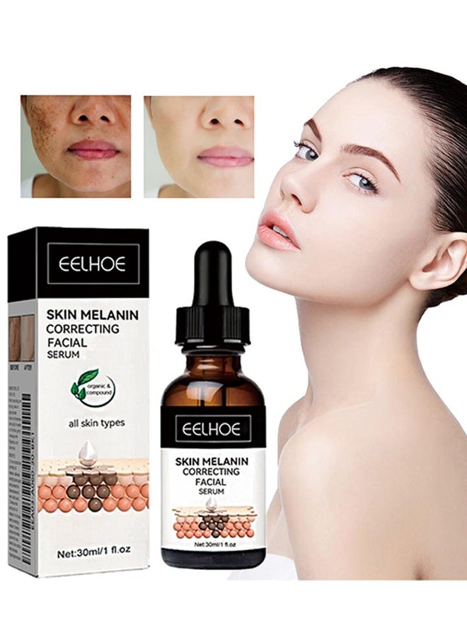 EELHOE Skin Melanin Correcting Facial Serum, Dark Spot Correcting Glow Serum, Mild and Not Stimulating for Any Part  - Image 1