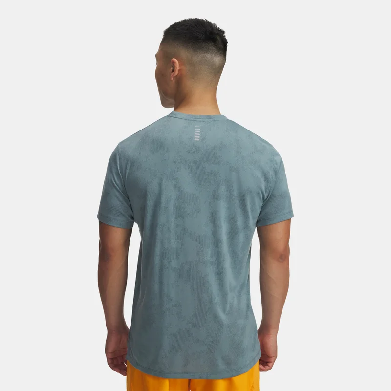 Under Armour Blue Men's Launch Camo Running T-Shirt for Men | Best Price UAE