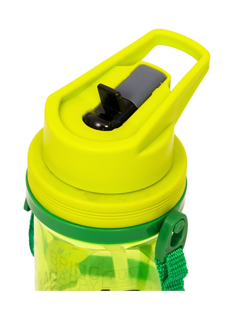 Eazy Kids Eazy Kids Water Bottle 500ml wt Straw - Green  - Image 3