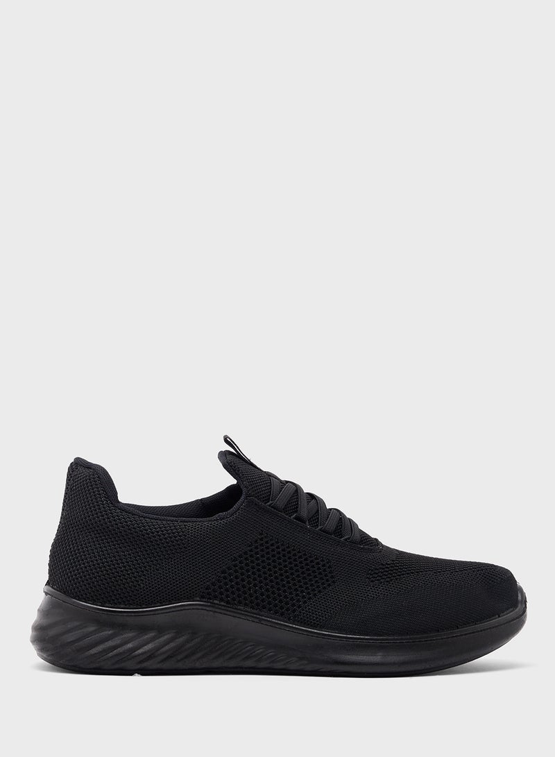 Seventy Five Casual Knitted Slip Ons - Image 1