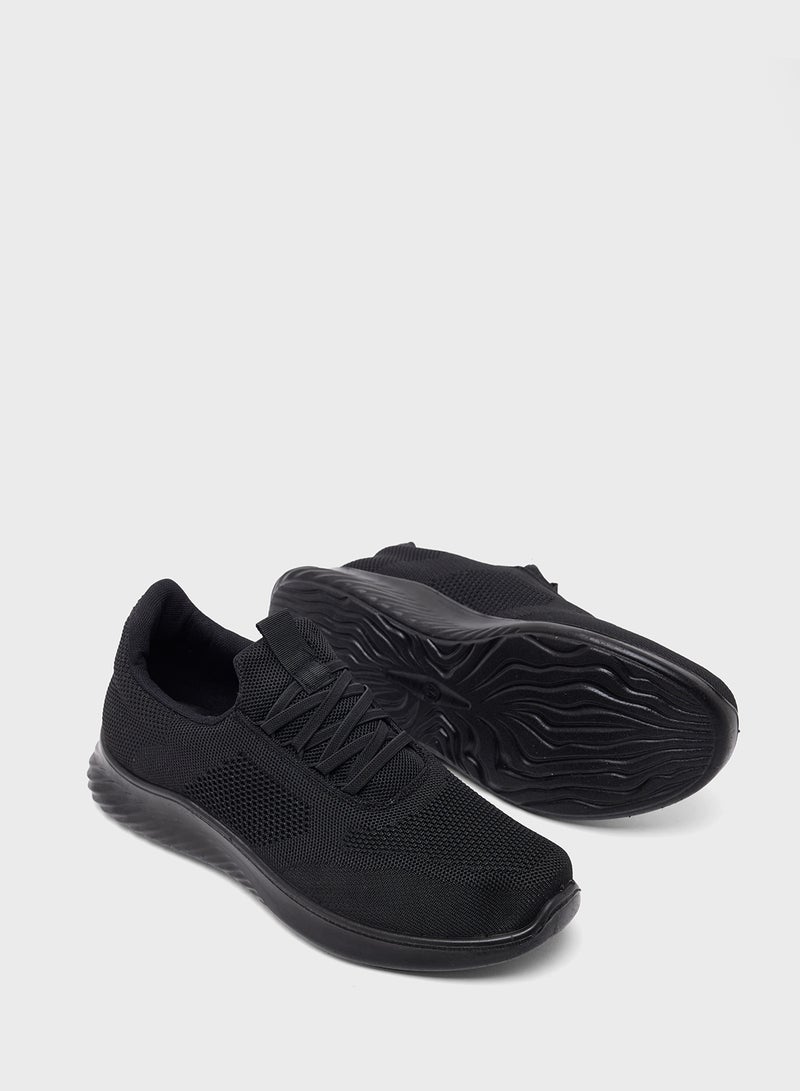 Seventy Five Casual Knitted Slip Ons - Image 3