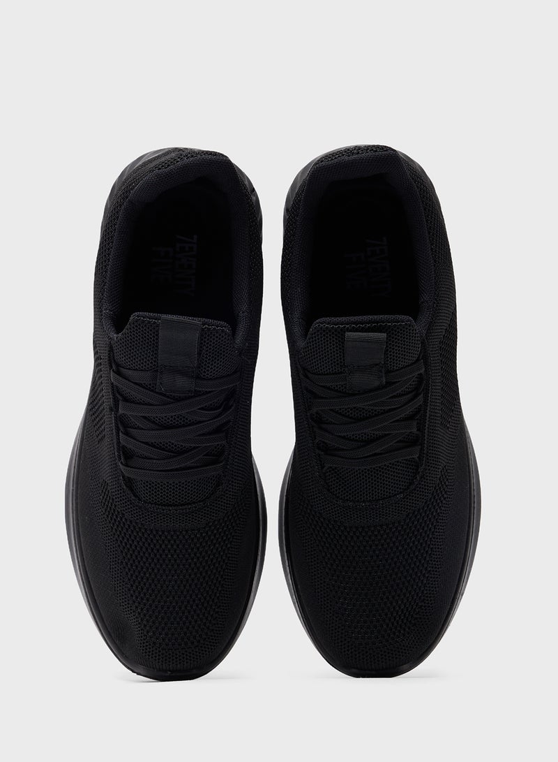 Seventy Five Casual Knitted Slip Ons - Image 4