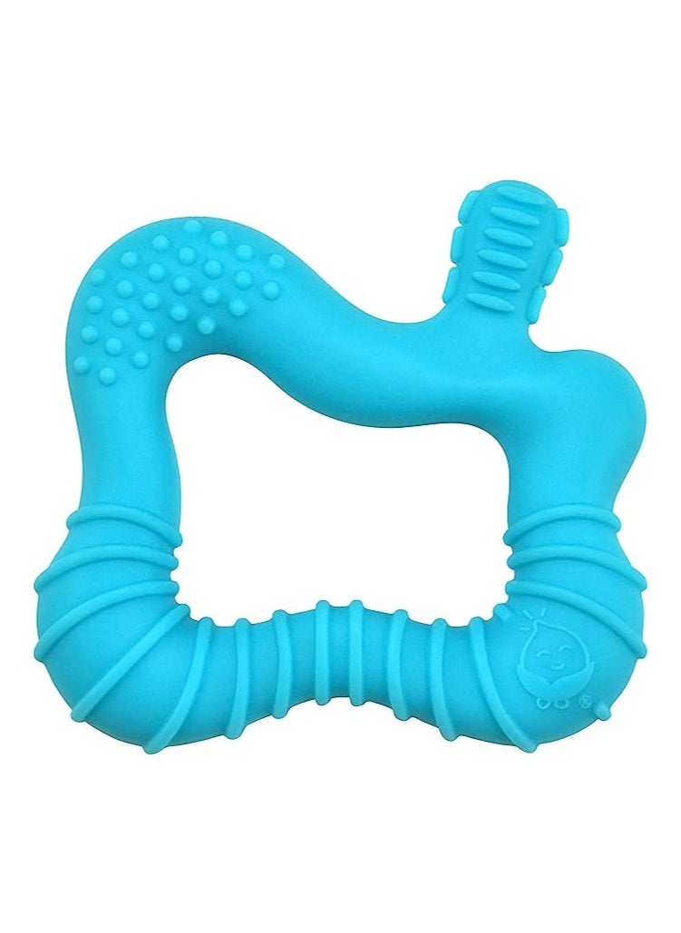 green sprouts Molar Teether-Aqua-12mo+  - Image 1