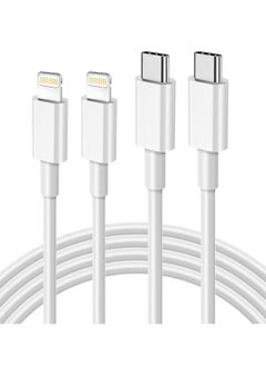 USB C to Lightning Cable 3FT 2Pack [Apple MFi Certified], Power Delivery iPhone Cables Type C iPhone Charger Cord Fast Charging Compatible iPhone 14 13 12 11 Pro Max X XS XR 8 7 6s Plus SE