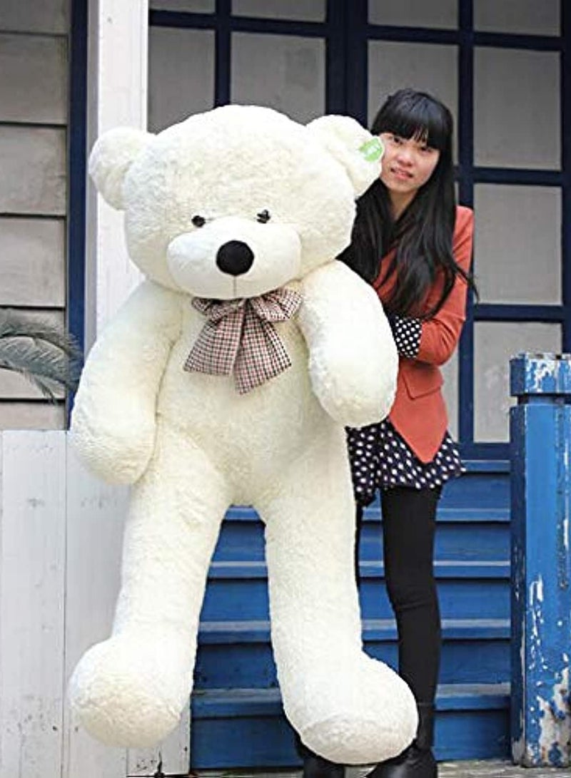 Life size Huge Teddy Bear - 140cm White  - Image 3