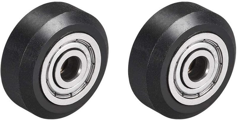 POM V Wheel With Bearing For 3D Printer RepRap Ender 3 CR Series OD 24mm 2pcs - Image 1