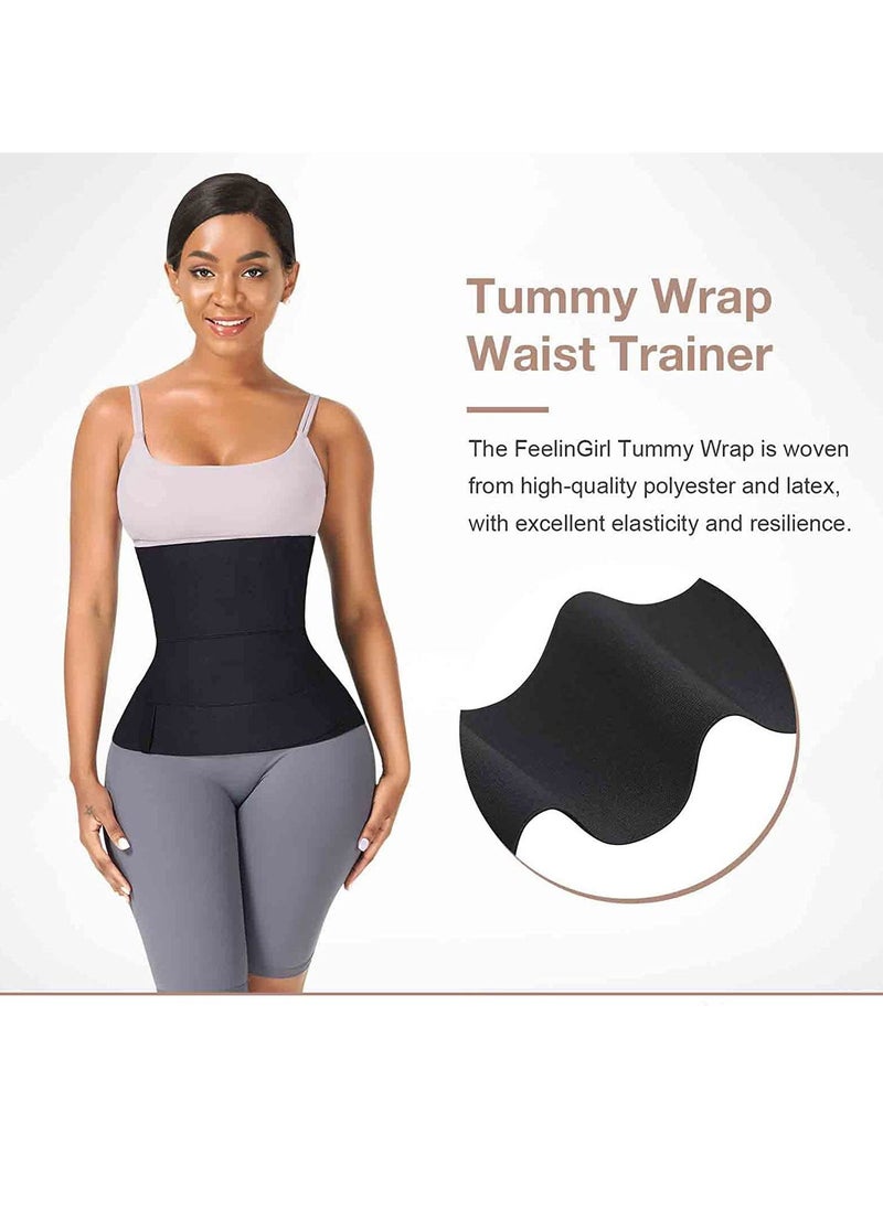 Generic - Waist Trainer for Women Bandage Wrap Waist Trainer Under Clothes - Waist Trimmer Waist Wraps for Stomach Belly Wrap - Image 1