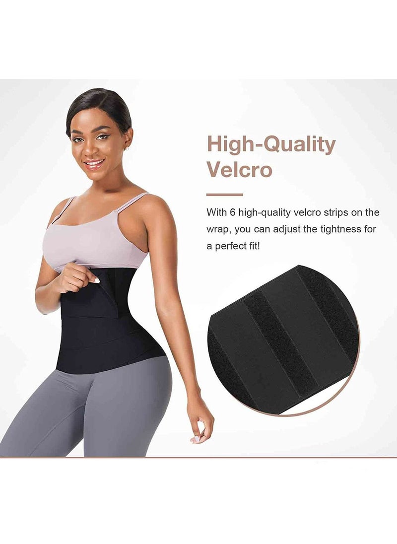 Generic - Waist Trainer for Women Bandage Wrap Waist Trainer Under Clothes - Waist Trimmer Waist Wraps for Stomach Belly Wrap - Image 1