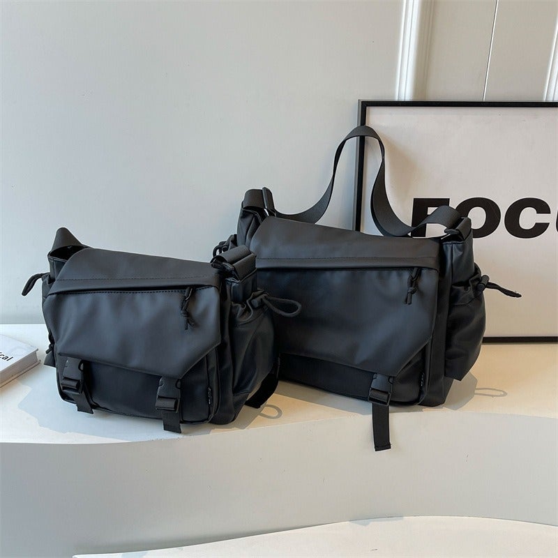 Women's Black Crossbody Bag Large Capacity - Image 4
