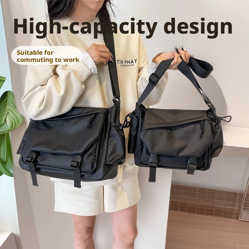 Women's Black Crossbody Bag Large Capacity - Image 1