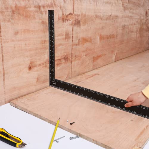 VINCA Carpenter Framing L Shape Square, SCLS-2416BK 16 inch x 24 inch, Steel Black Finished - Image 5