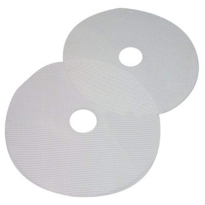 Nesco MS-2-6 Round Mesh 15 1/2" Clean-A- Screens Fits Food Dehydrators 2 Pack - Image 1