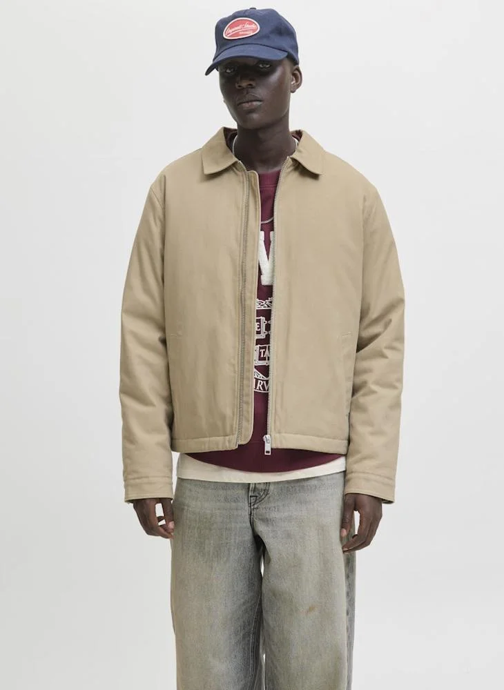 JACK & JONES  Casual Zip Through Jacket for Men | Best Price UAE
