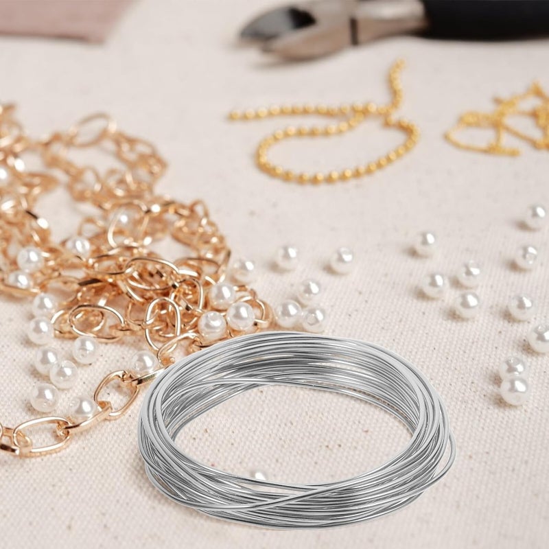 Flexible Aluminum Wire 2.0mm Silver 5 Meters for Jewelry Making, Bendable Metal Wire for Sculpting, DIY Beading and Handmade Accessories in Arts and Crafts - Image 5