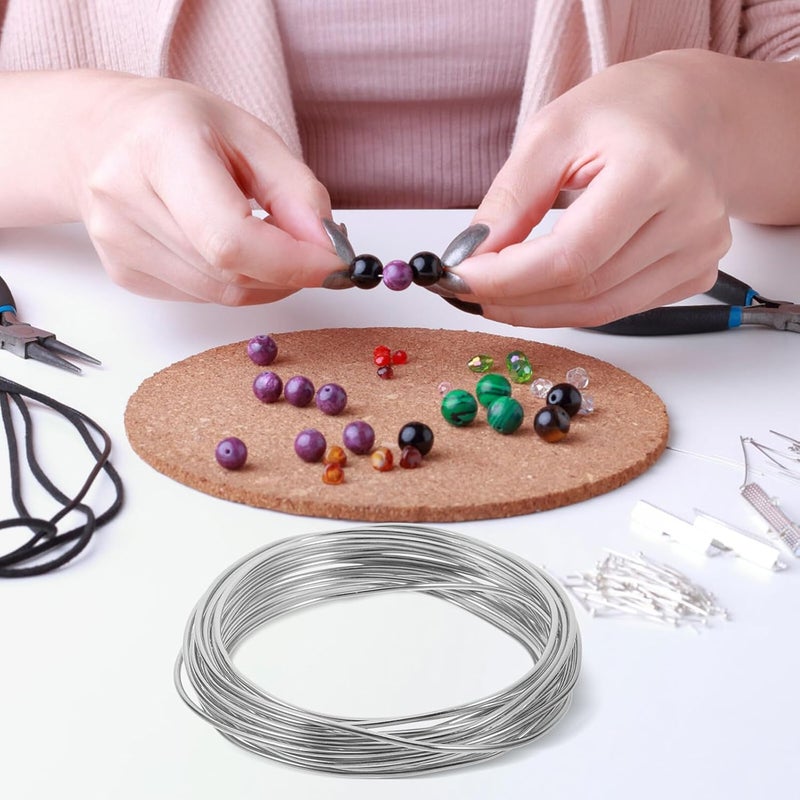 Flexible Aluminum Wire 2.0mm Silver 5 Meters for Jewelry Making, Bendable Metal Wire for Sculpting, DIY Beading and Handmade Accessories in Arts and Crafts - Image 4