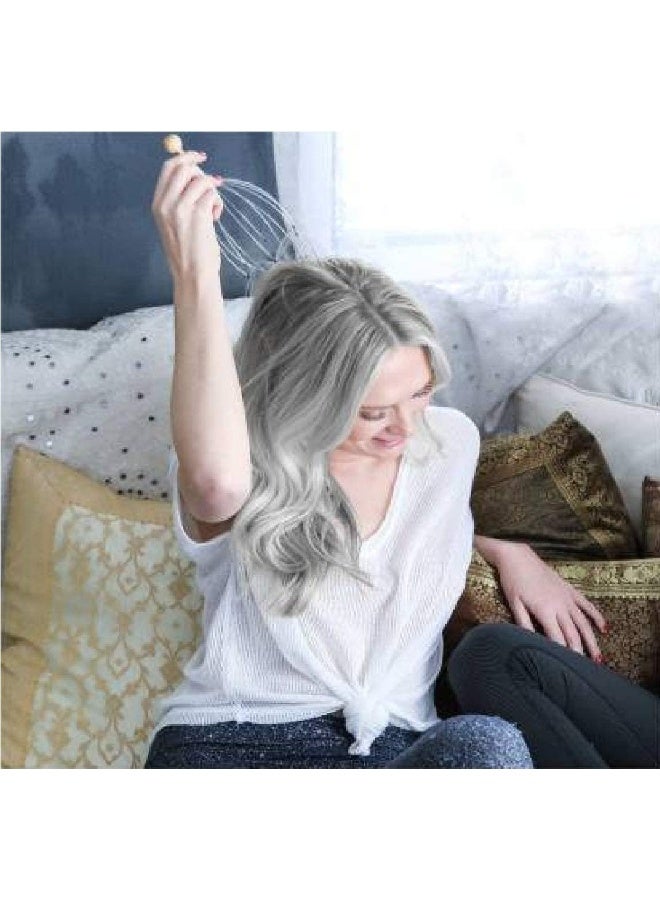 MN67 Hand Scalp Massager Manual Head Massage Hand Held Scalp Head Massager Pain Relief And Hair Growth, Head Massager Neck Massage Octopus Scalp Stress Relax Spa Therapy Dealing (pack of 1) - Image 4