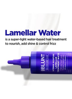 BBLUNT Intense Moisture Lamellar Treatment Water | Instantly Moisturizer | Fights Frizz | Makes Hair Super Smooth & Shiny  - Image 4
