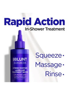 BBLUNT Intense Moisture Lamellar Treatment Water | Instantly Moisturizer | Fights Frizz | Makes Hair Super Smooth & Shiny  - Image 3