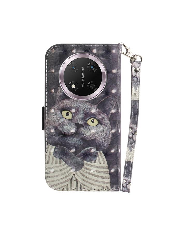 Zaboon Case For Honor X9c 3D Colored Horizontal Flip Leather Phone Case  - Image 3