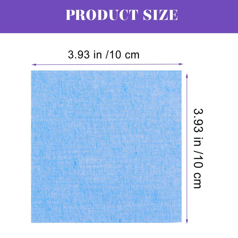 100pcs 10x10cm Solid Color Quilting Fabric Squares Precut Patchwork DIY Sewing Kit - Image 3