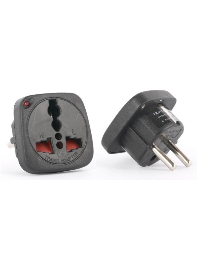 Terminator Terminator Multi Traveler Adapter With Shutter & Indicator (EU to Universal)  - Image 1