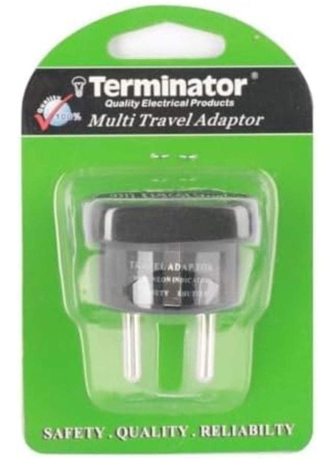 Terminator Terminator Multi Traveler Adapter With Shutter & Indicator (EU to Universal)  - Image 3