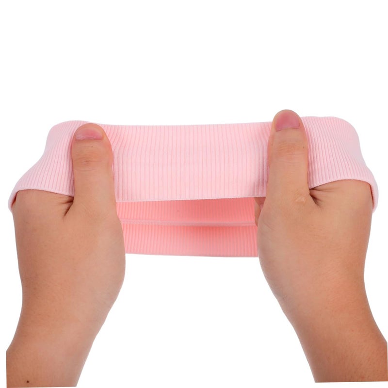Pink Sport Headbands Sweat Absorbing Elastic Yoga Running Hairbands For Men And Women - Image 5