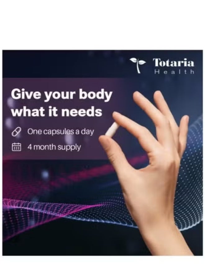 Totaria 12-in-1 Multi Mineral Complex Capsules, 700mg Per Serving, 120 Count, Citrate Malate Taurate Orotate Lactate Blend, High Absorption Daily Dietary Supplement Made in USA - Image 4