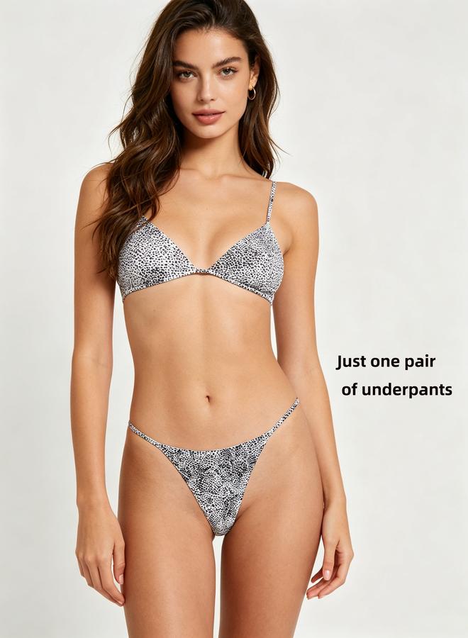 Take Two Animal Print Thong Brief - Image 3