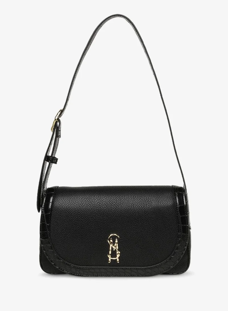 ستيف مادن Bkodiakc Logo Detail Flap Crossbody Bag