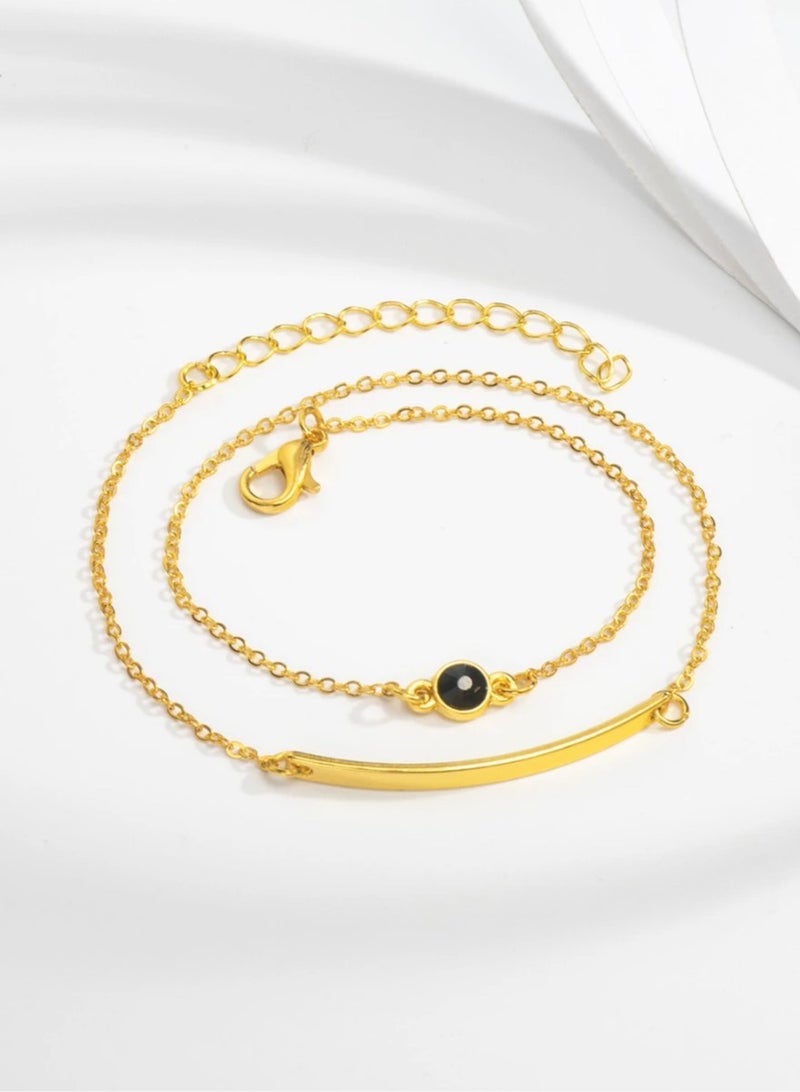 Goolsky Minimalist Double-Layer Cuff Bracelet – Sleek Tube Design | Elegant Everyday Jewelry for Women - Image 4