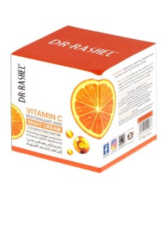 DR.RASHEL BEAUTY ELIXIRS Dr. Rashel Vitamin C Night Cream for Skin Lightening and Anti-Aging 50g 