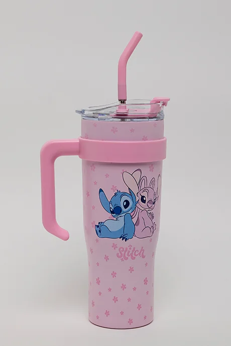 R&B Stitch and Angel Print Tumbler
