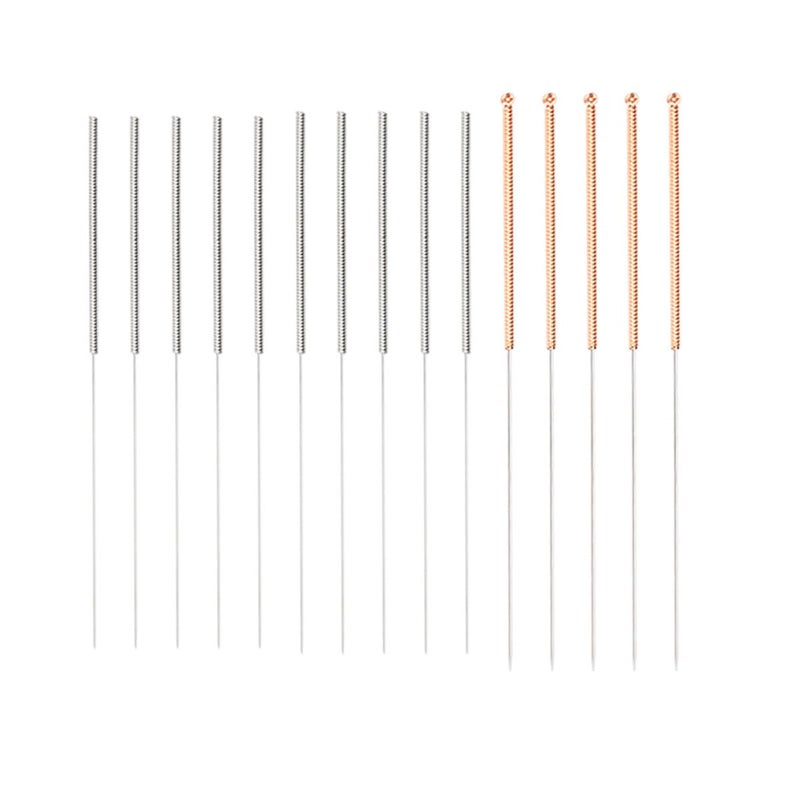 Garneck 15pcs Stainless Steel 3D Printer Nozzle Drill Bits Cleaning Needles Set 0.25/0.35/0.5mm for Nozzle Unclogging and Precision Tip Cleaning Printer Accessories - Image 1