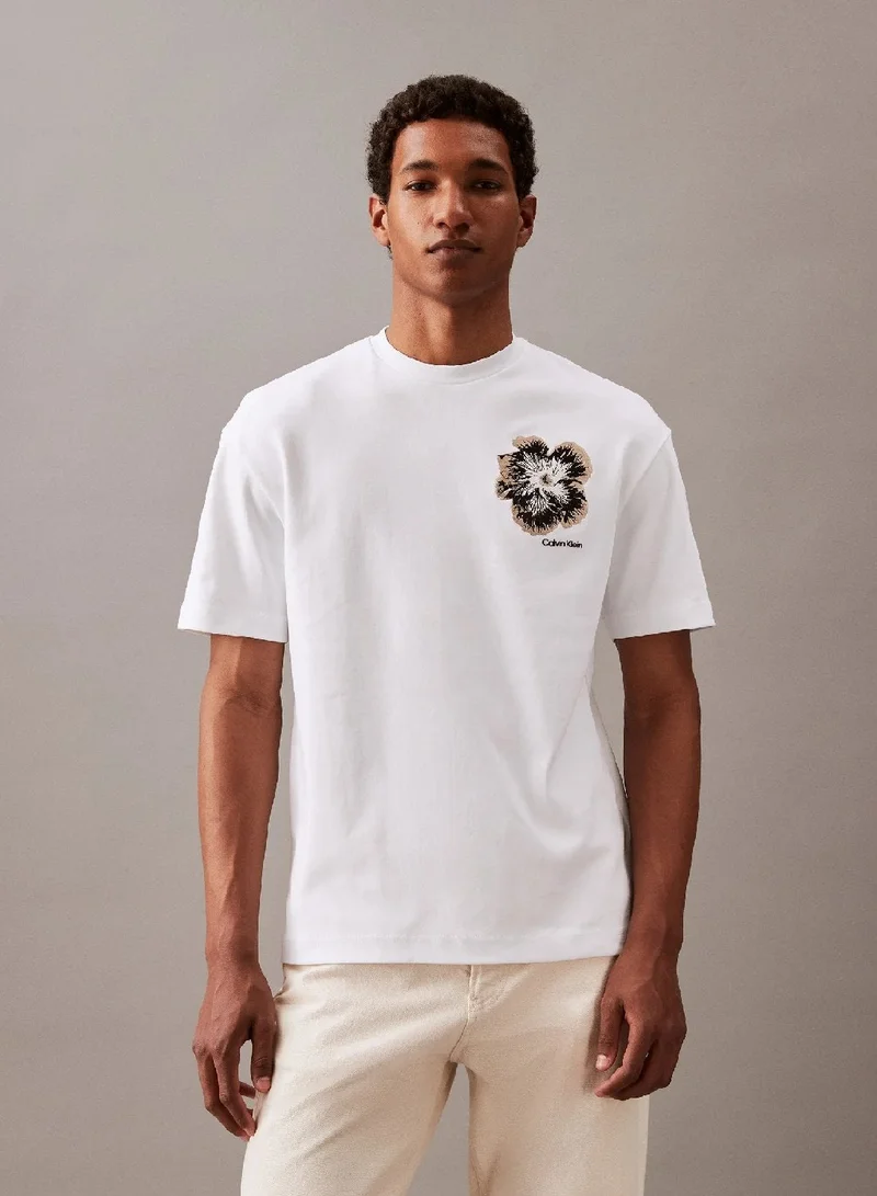 Embroidered Flower T-Shirt