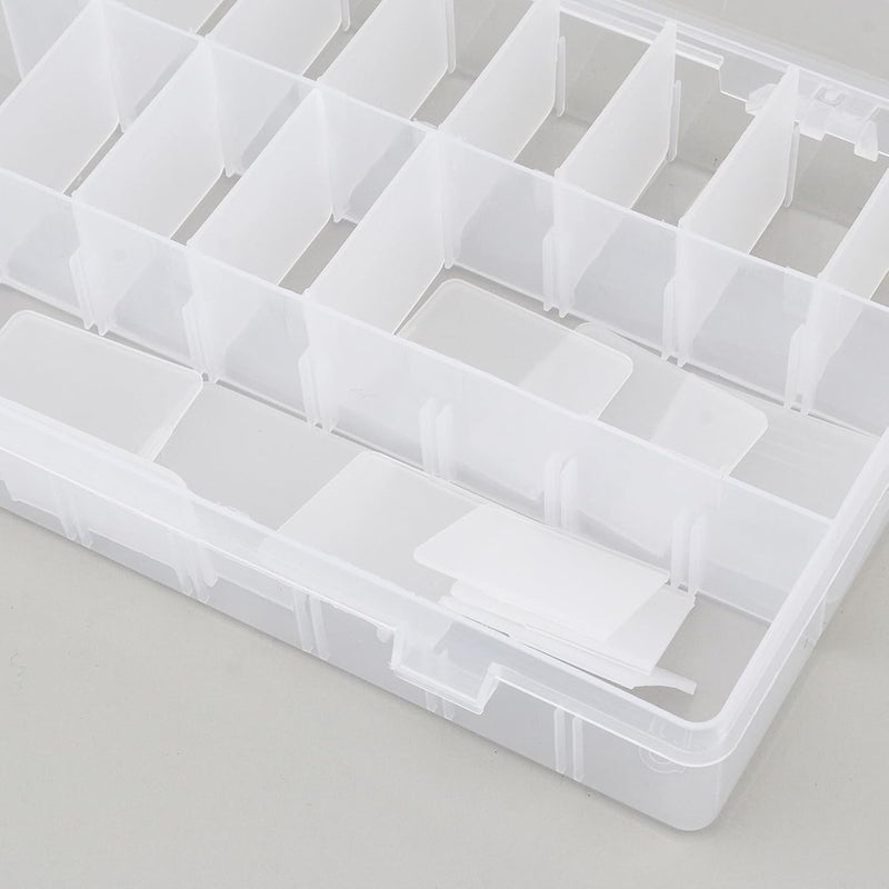 OriGlam 24 Compartment Electronic Component Storage Box Case, SMD SMT Case, Electronic Boxes - Image 3