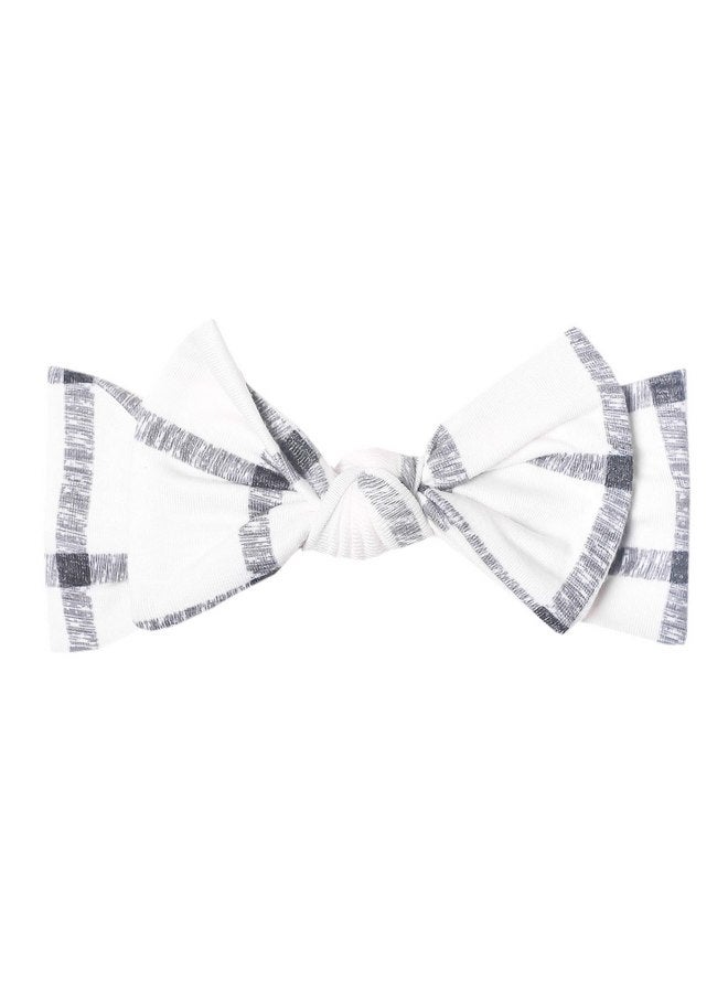 Copper Pearl Copper Pearl Baby Bows: Stylish Headbands for Baby Girls, Premium Soft and Stretchy Baby Headbands, Perfect for Newborns, Trendy Designs - Ledger - Image 1