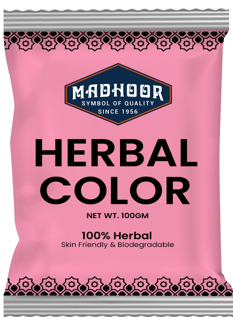 مدهور لون هولي عشبي وردي 100 غرام - Image 1