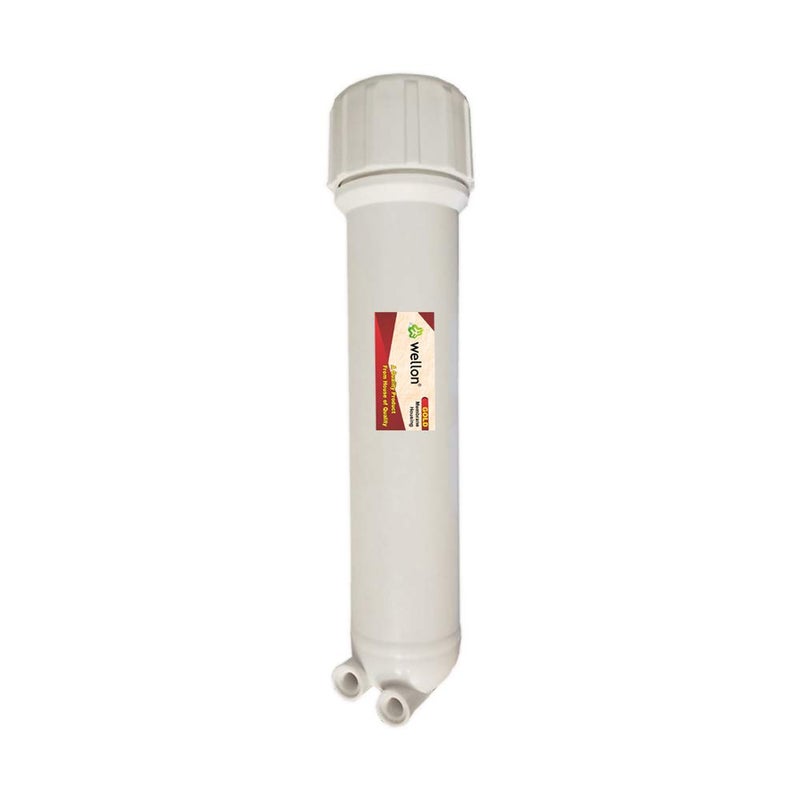 Wellon Gold Membrane Double Oring Housing with Teflon Tape and Connecting Elbows for Domestic RO Systems - Image 4