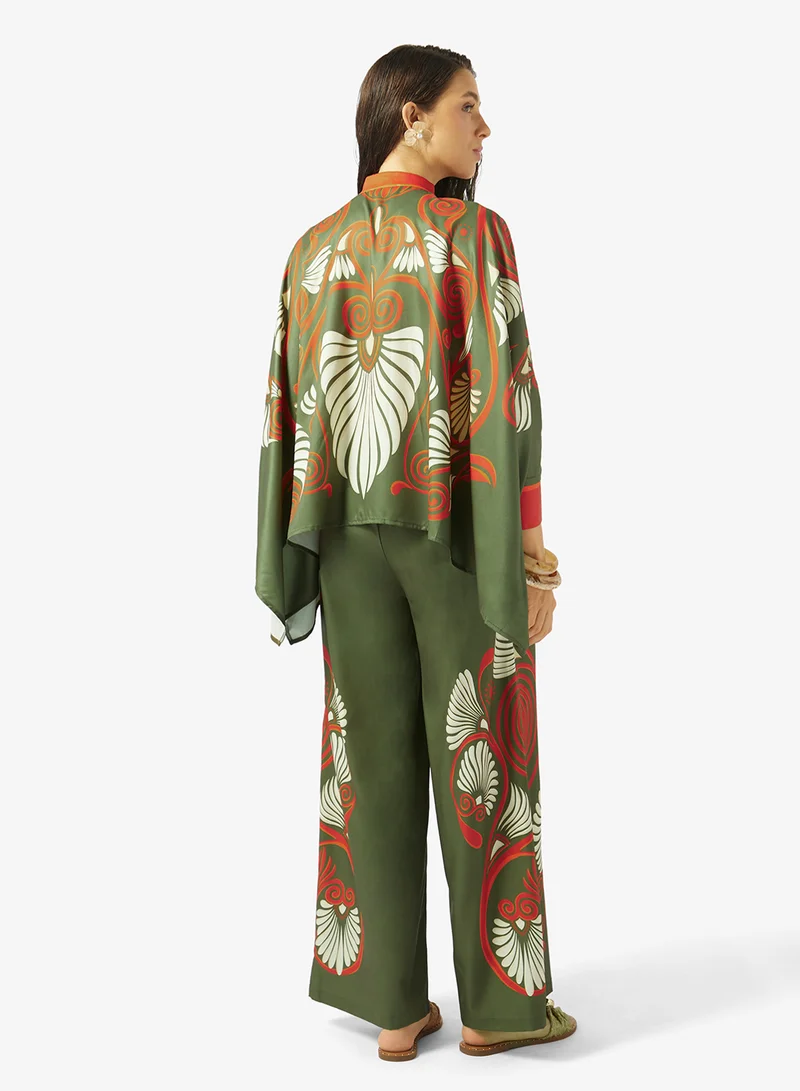 Soleira Printed Top & Pant Set