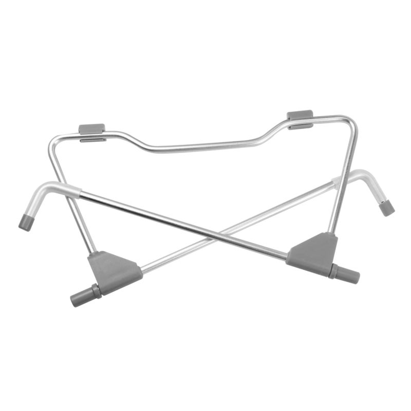 Foldable Aluminum Laptop Stand Portable Cooling Rack Holder For Home Office Travel Grey - Image 2