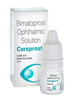 Careprost Bimatoprost Ophthalmic Solution Eye Drop 3ml  - Image 1