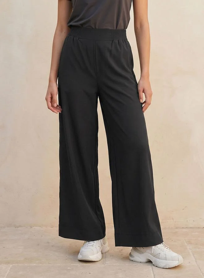 Splash Active Soft Touch 2-Way Stretch Wide Leg Track Pants