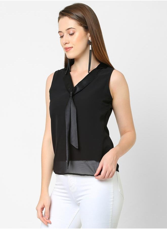 Solid Sleeveless Top with Satin Tie Up Detail - pzsku/Z19F93F7951A2C0BCB614Z/45/_/1740488029/90076df0-c5e5-4b37-bb66-f5e98a9b1bd2