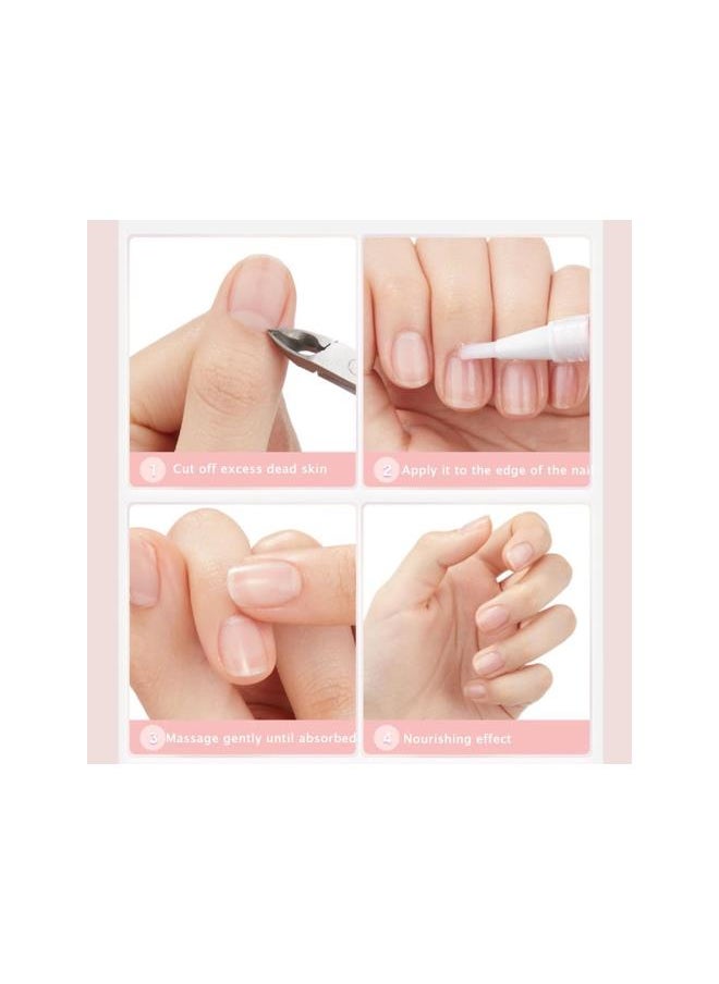 Generic - Radiant Nail Growth Oil, Cosmetics Nail Growth Oil, Radiant Nail Growth Oil Pen, Nail Strengthener, Cuticle Oil for Nails, for Moisturize Strengthen Brighten Nails Care (4 Pcs) - Image 1