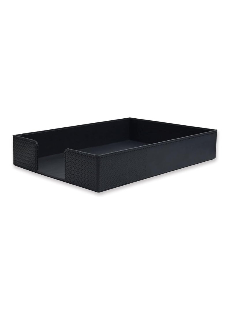 FIS 5 Piece FIS Executive Desk Set in Gift Box, Italian PU, Black Color - FSDS221BK - Image 4
