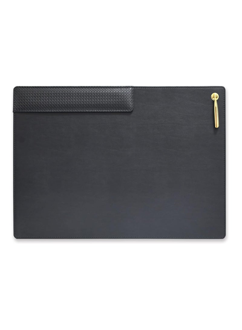 FIS 5 Piece FIS Executive Desk Set in Gift Box, Italian PU, Black Color - FSDS221BK - Image 3