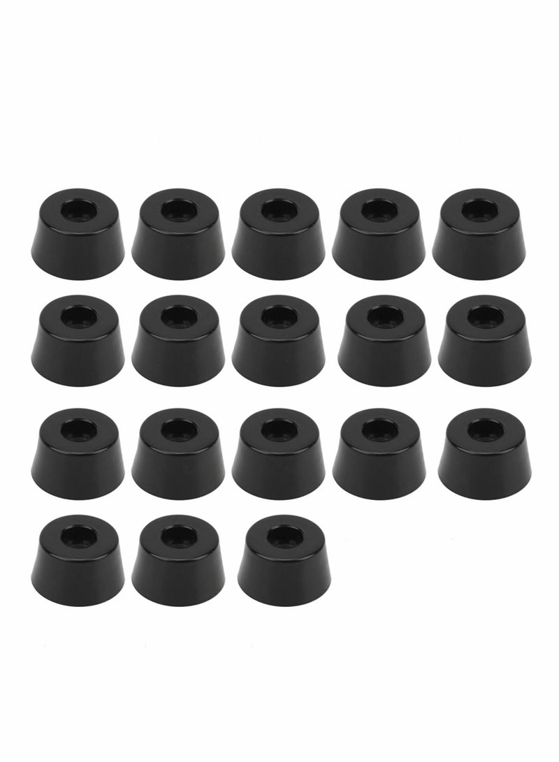 Y&D 18Pcs Furniture Feet Pads Non Slip Round Rubber Chair Leg Floor Table Desk Protection Foot Mat Protectors for Keep in Place Stoppers  - Image 4